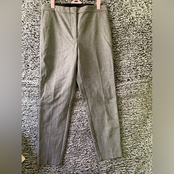 Zara Gray Women’s Pants With Back Elastic Size Large in Excellent Used Conditio - Picture 1 of 8